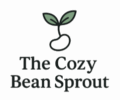 the cozy bean sprout logo